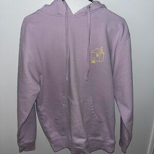 Women's Purple and Pink Hoodie